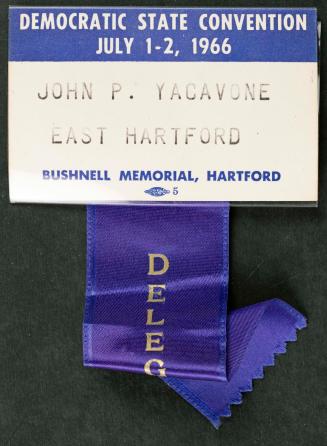 Gift of the Family of Former State Rep. Muriel Yacavone, 2023.39.10, Connecticut Museum of Cult ...