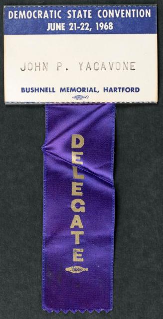 Gift of the Family of Former State Rep. Muriel Yacavone, 2023.39.11, Connecticut Museum of Cult ...
