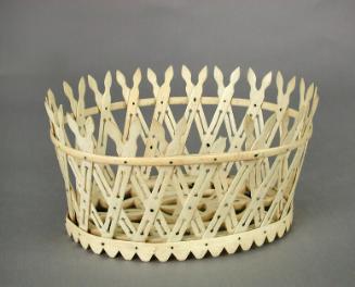 Scrimshaw Basket