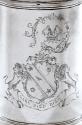 Engraved coat of arms with flanking lions.  Gift of Philip H. Hammerslough, 1962.69.0  Photogra ...