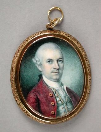 Pendant Miniature Portrait of Silas Deane