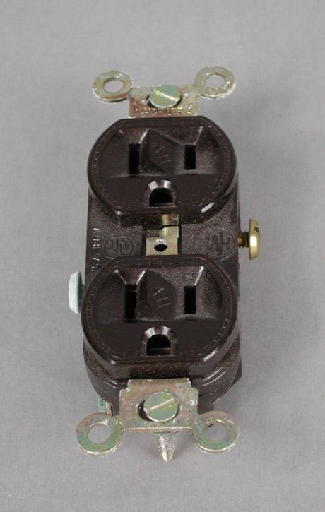 Electrical Outlet and Original Box