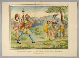 William Tell, Shooting the Apple from His Son's Head.