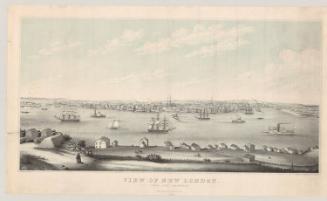 View of New London. From Fort Griswold.