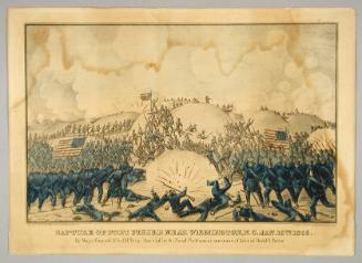 Capture of Fort Fisher Near Wilmington, N.C. Jan. 15th. 1865. by Major General Alfred H. Terry, Assisted by the Naval Fleet Under Command of Admiral David D. Porter.