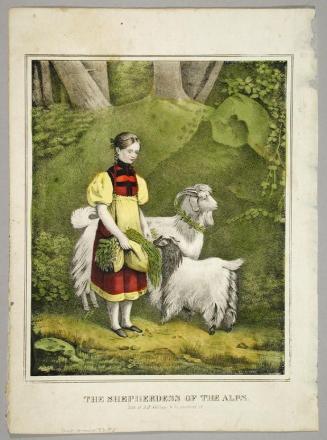 The Shepherdess of the Alps.