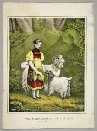 The Shepherdess of the Alps.