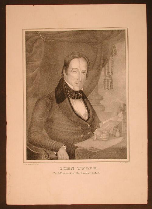 John Tyler. Tenth President of the United States.