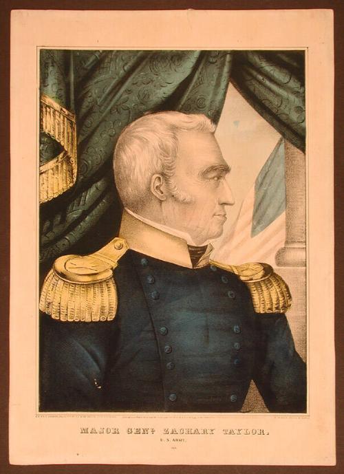 Major Genl. Zachary Taylor.
