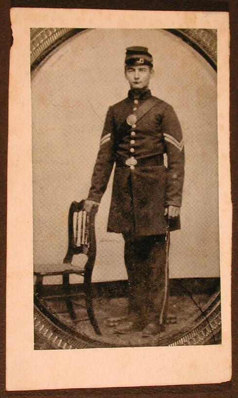 Caleb Holmes of the 10th Connecticut Regiment