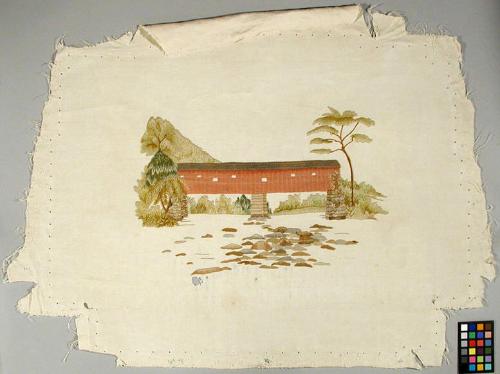 Gift of the Connecticut River Valley Chapter of The Embroiderers' Guild of America, 1975.3.5  ©…
