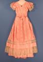 Front of dress with evening bodice 1.

Gift of Mrs. Seth P. Holcombe and Mrs. Gilbert A. Wick…