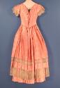 Back of dress with evening bodice 1.

Gift of Mrs. Seth P. Holcombe and Mrs. Gilbert A. Wicke…