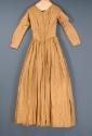 Front of dress with removable sleeves on.