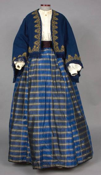 Gift of Amy Crocker Leighton, 1956.46.3 (jacket) and Gift of Mrs. John D. Rusku, 1966.137.7b (s…