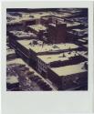 Aerial view of what is probably Ann Uccello Street with the Hartford Civic Center in the backgr…
