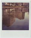 Reflection of One Financial Plaza and Southern New England Telephone Company Building in pond a…