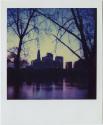 Hartford skyline at dusk from flooded Connecticut River meadow, Gift of the Richard Welling Fam…