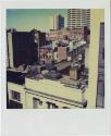 Downtown Hartford buildings, with the Sheraton Hotel in the background, Gift of the Richard Wel…