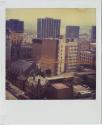 Christ Church Cathedral with Constitution Plaza buildings visible in the background, Hartford, …