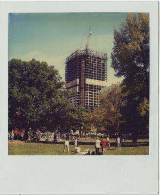 CityPlace construction from Bushnell Park, Gift of the Richard Welling Family, 2012.284.249  © …
