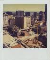 Construction of 280 Trumbull, with other Hartford buildings in the background, Gift of the Rich…
