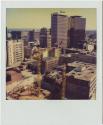 Construction of 280 Trumbull, with other Hartford buildings in the background, Gift of the Rich…