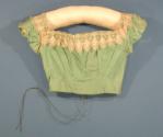 Front of extra bodice without cape.