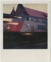 Amtrack engine at Union Station, Hartford, Gift of the Richard Welling family, 2012.284.38  © 2…