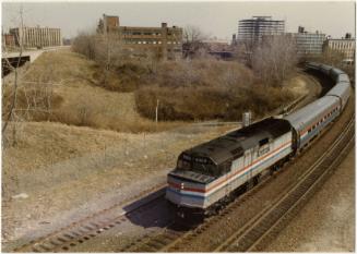 Railroad line in Hartford. Gift of the Richard Welling Family, 2012.284.1649  © 2014 The Connec…