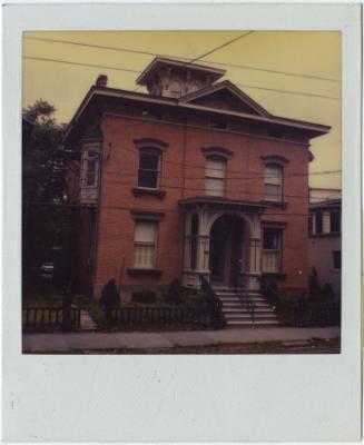 Brick Italianate house with cupola.  Gift of the Richard Welling Family, 2012.284.564  © 2014 T…