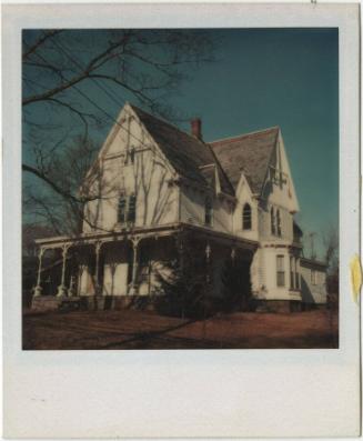Queen Anne-style building with peaked roof.  Gift of the Richard Welling Family, 2012.284.567  …