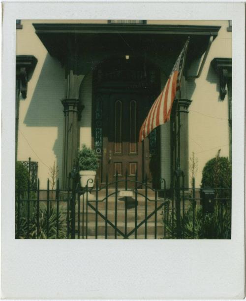 Doorway with flag. Gift of the Richard Welling Family, 2012.284.604  © 2014 The Connecticut His…