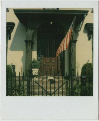 Doorway with flag. Gift of the Richard Welling Family, 2012.284.604  © 2014 The Connecticut His…