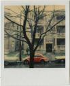 "Perfect Six" apartment building, with tree in foreground, probably Hartford.  Gift of the Rich…