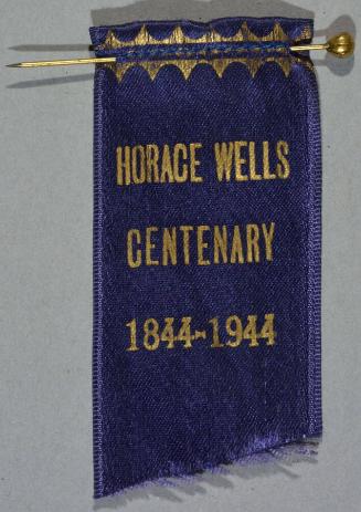 Gift of The Hartford Dental Society, 2009.410.6  © 2014 The Connecticut Historical Society.