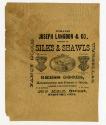 From Joseph Langdon & Co., Dealers in Silks & Shawls, Gift of Brian and Susan Riba, 1982.131.1 …