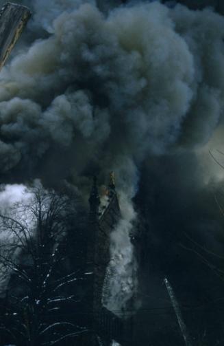 St. Joseph's Fire, Donated & photographed by Charles B. Simmons, 2014-204-1© 2015 The Connectic…