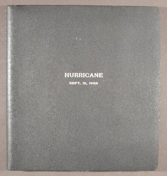Photograph Album of 1938 Hurricane