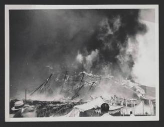 Hartford Circus Fire: Tent Fully Engulfed in Flames