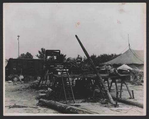 Hartford Circus Fire: Remains of Bandstand