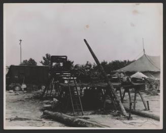 Hartford Circus Fire: Remains of Bandstand