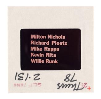 Gift of Robert Gregson, 2015.99.3.113. The Connecticut Historical Society. In copyright.