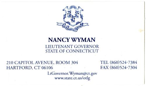 Gift of Lt. Governor Nany Wyman, 2018.84.3, Connecticut Historical Society, No Known Copyright