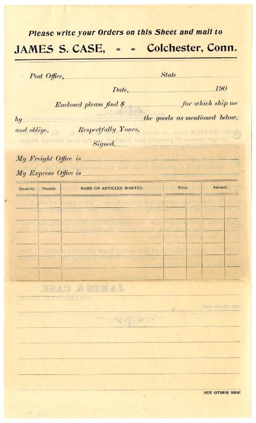 Connecticut Historical Society collection, 2019.1.25, Connecticut Historical Society, No Known …
