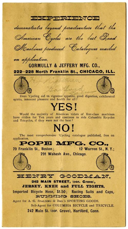 Connecticut Historical Society collection, 2019.1.29, Connecticut Historical Society, No Known …