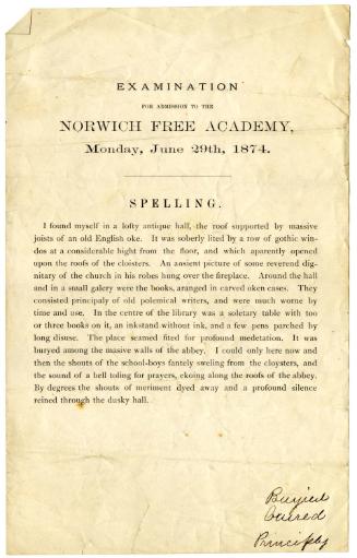 Connecticut Historical Society collection, 2019.1.32, Connecticut Historical Society, No Known …