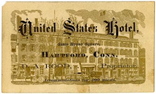 Connecticut Historical Society collection, 2019.1.33, Connecticut Historical Society, No Known …