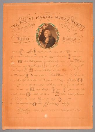 The Art of Making Money Plenty in Every Man's Pocket; by Doctor Franklin.
