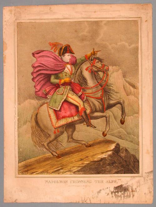 Napoleon Crossing the Alps.